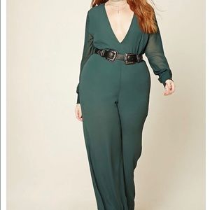 BLACK LONG SLEEVE JUMPSUIT