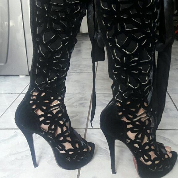 shoes girl Shoes - 🔴Lace up heel boots