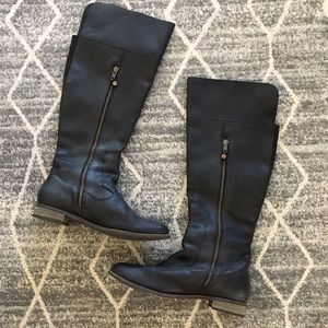 Knee High Leather Boots!