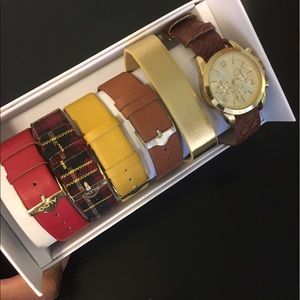 Watch with Watch bands