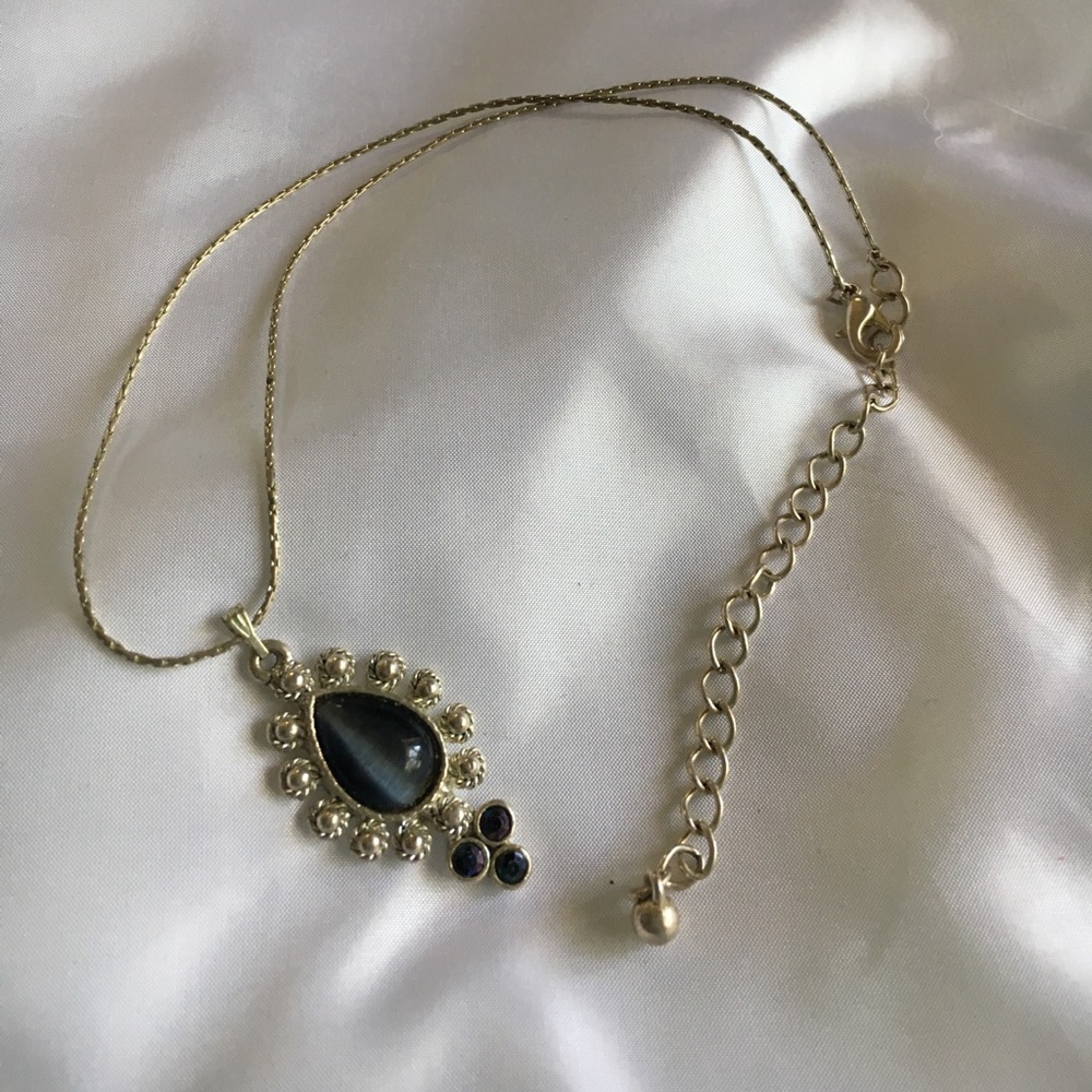 Beautiful silver-tone necklace