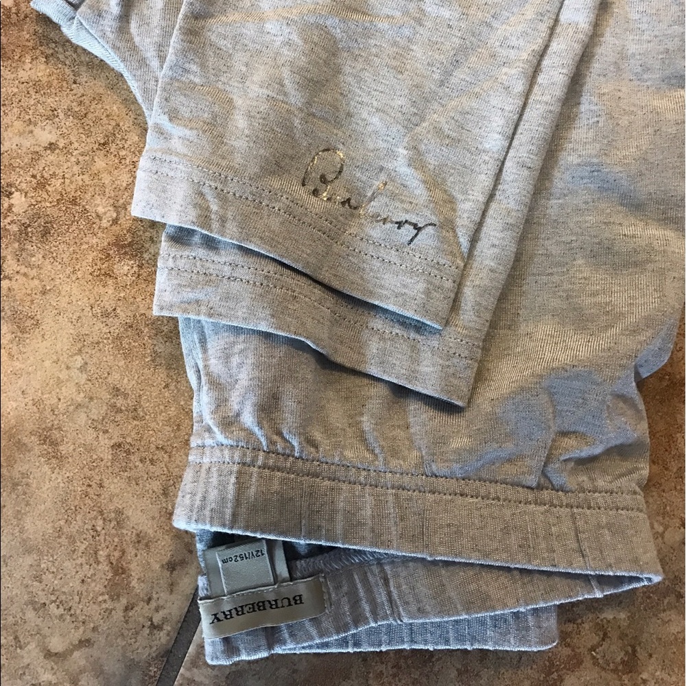 Authentic Burberry Brit Girls grey leggings