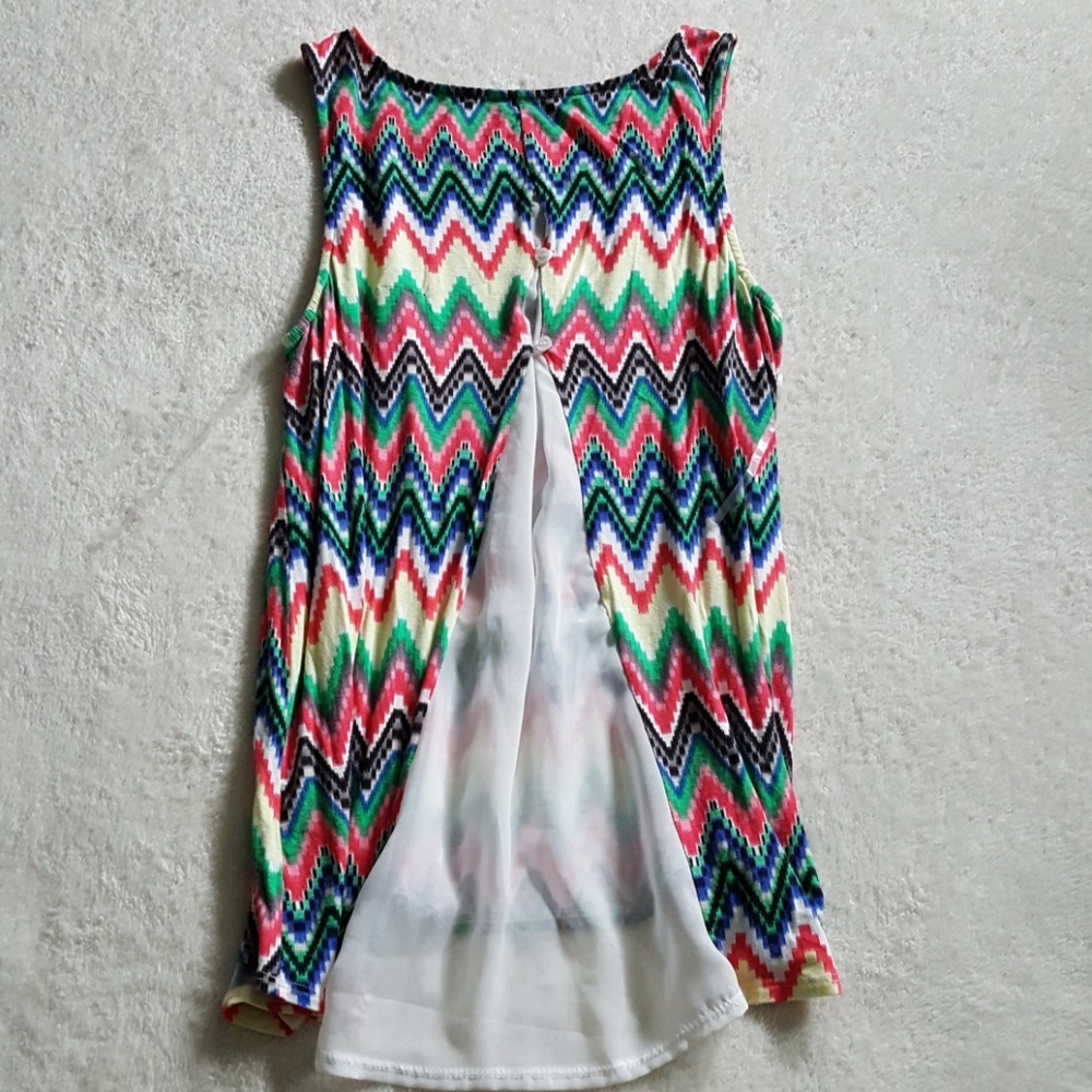 Aztec Print Tank - Picture 2 of 3