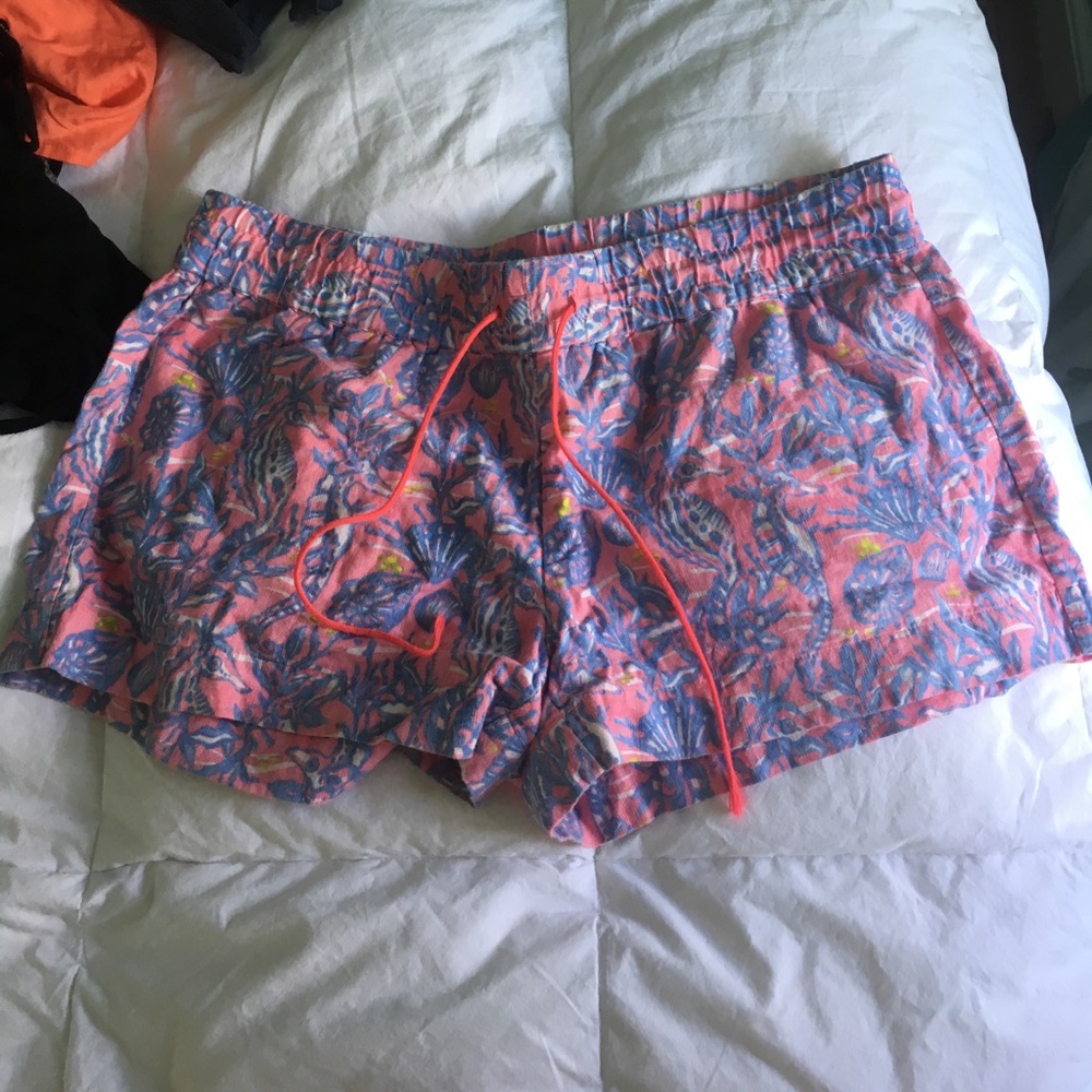 Vineyard vines printed linen shorts