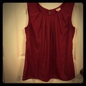 Merona burgundy / maroon top