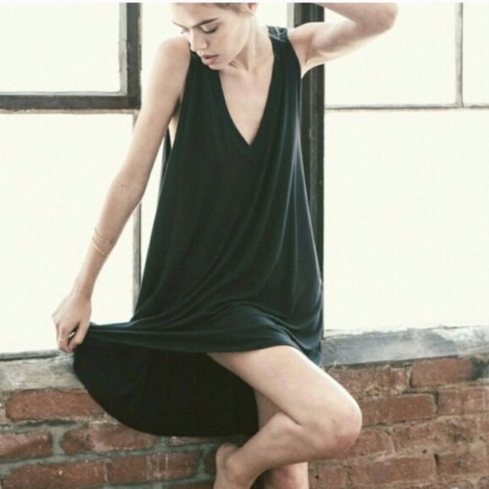 Mate the Label V Neck Dress