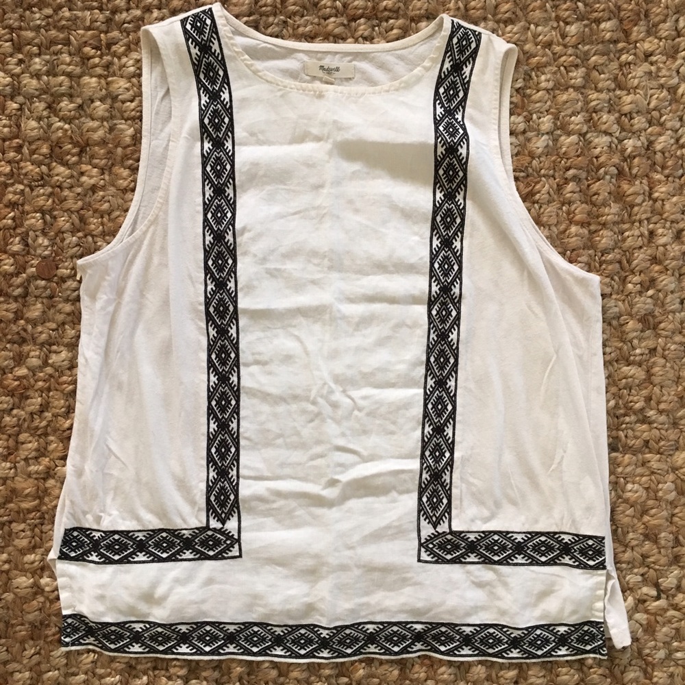 Madewell Sleeveless Summer Shirt!
