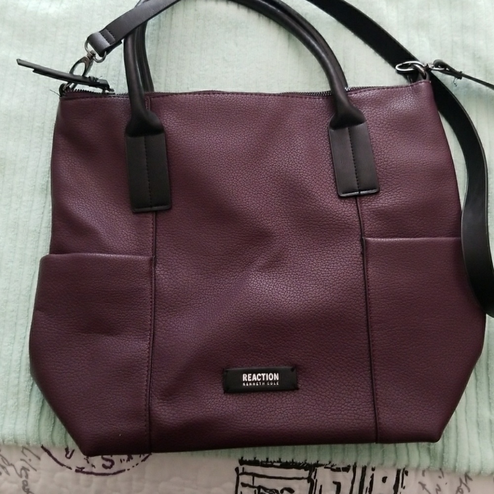 Large purple bag