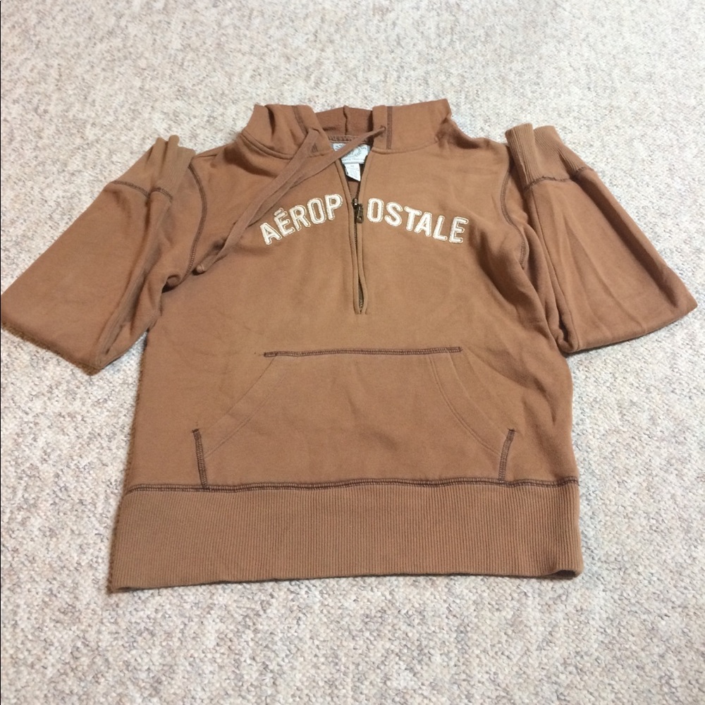 Aeropostale Quarter zip Hoodie