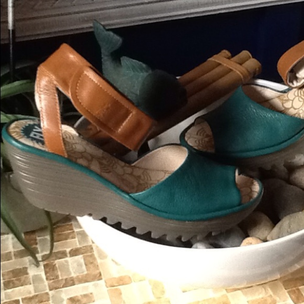 Fly London Wedge Sandal