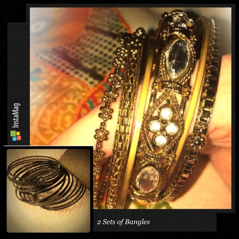 2 New Sets of Gorgeous Bangle Bracelets