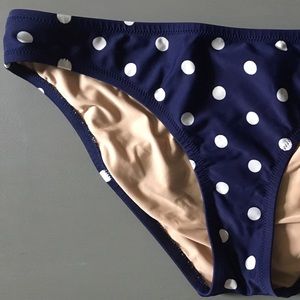 JCrew Polka Dot Bikini Bottom