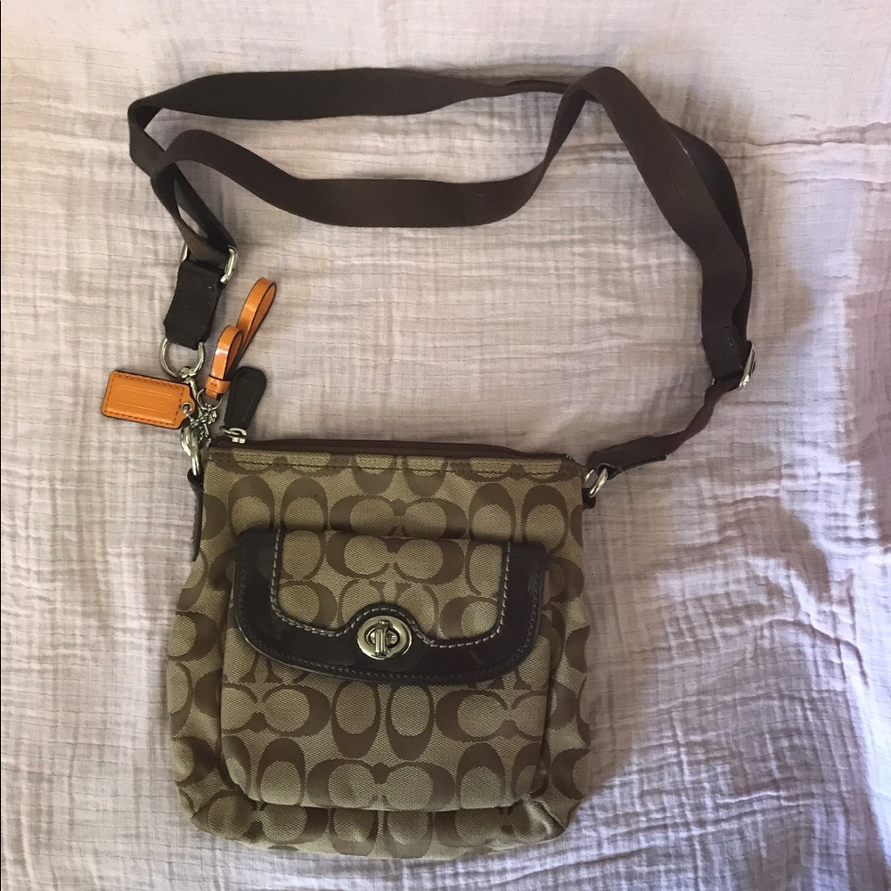 Brown Coach Crossbody Purse
