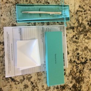 Brand new Tiffany & Co sterling Elsa Peretti Pen