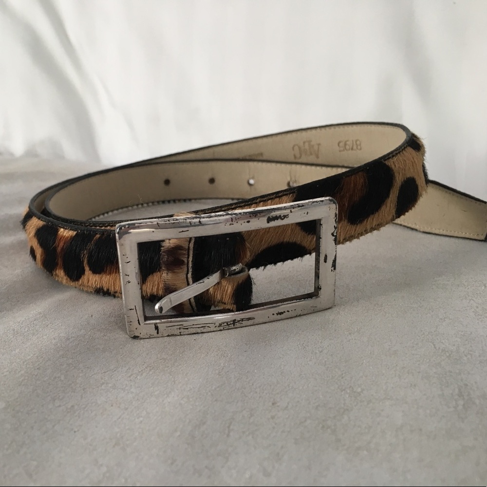 Leopard belt