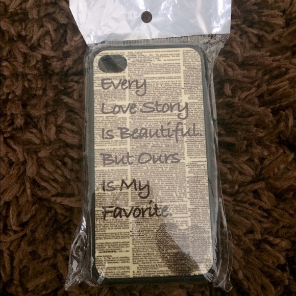 Love Story Phone Case (IPhone 4/4S) - Picture 1 of 1