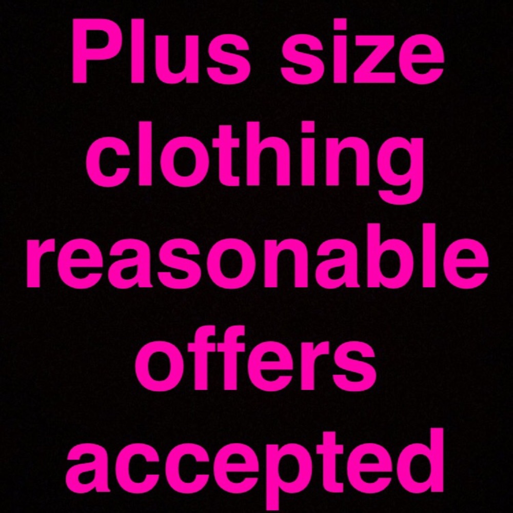 Plus size clothing