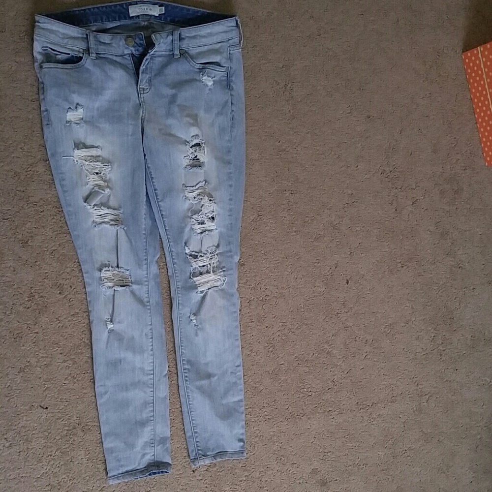 Torrid Skinny Boyfriend Jeans