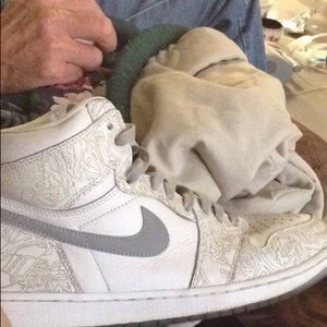 Laser Air Jordan 1's