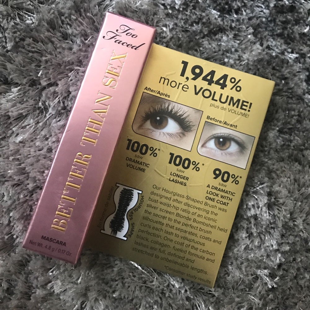 Too faced better than sex mascara sample