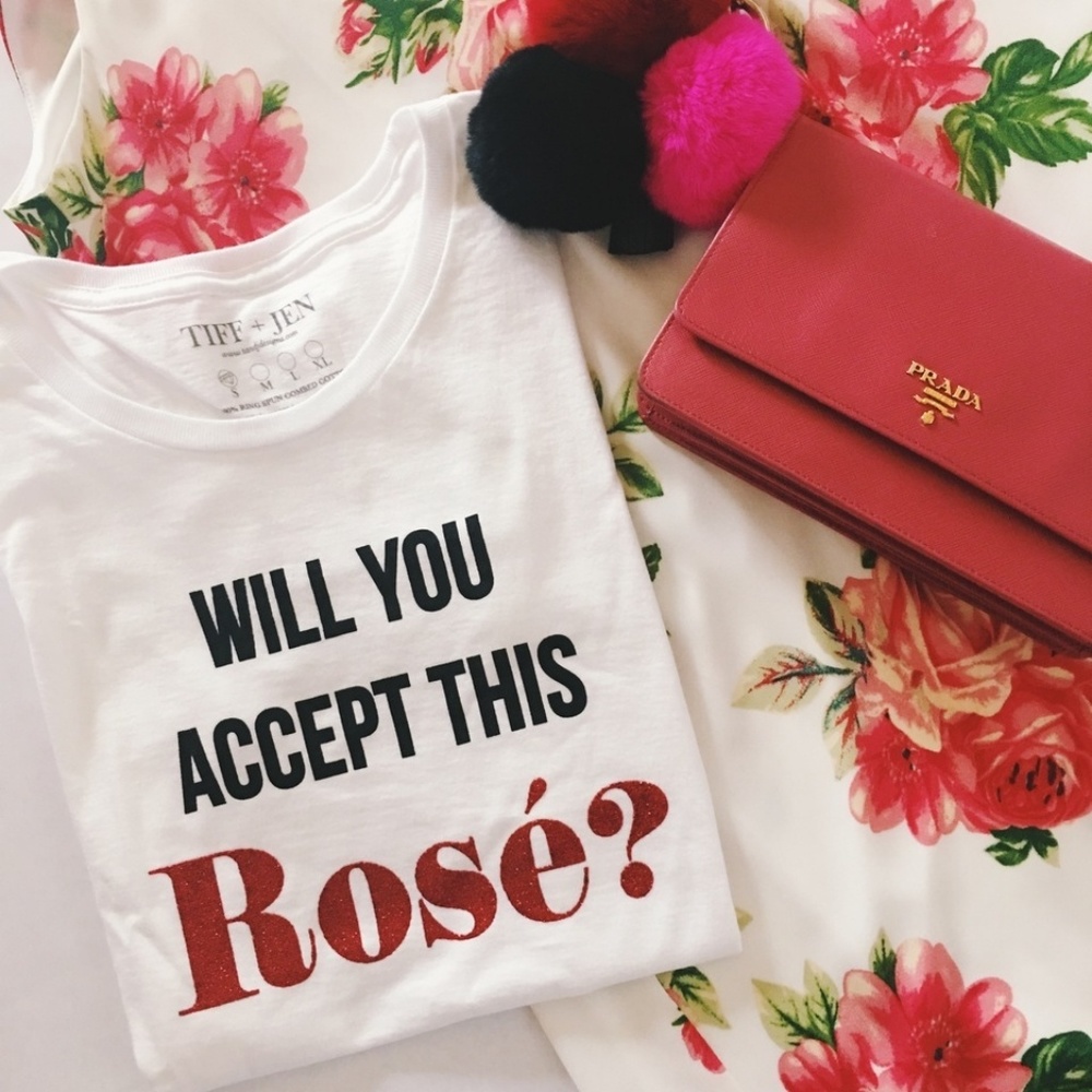 "Will you accept this rose" tee