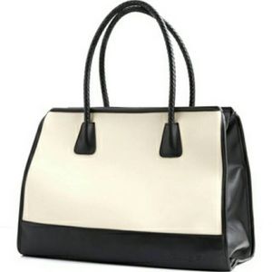TANGER OUTLETS FAUX LEATHER TOTE