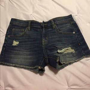 Denim shorts!