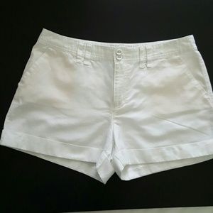 Banana Republic White Shorts
