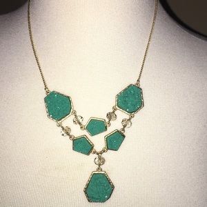 Druze turquoise necklace