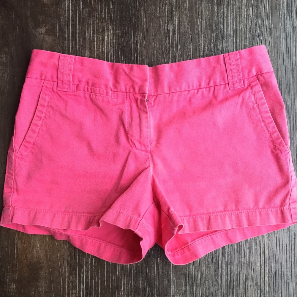 J.Crew 3" Chino Shorts - Pink