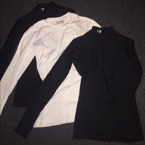 Under Armour bundle of cold gear tops