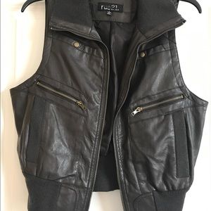 NWOT Rue 21 Brown Vest