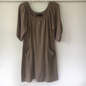 BCBG SILK/Cotton Blend Dress