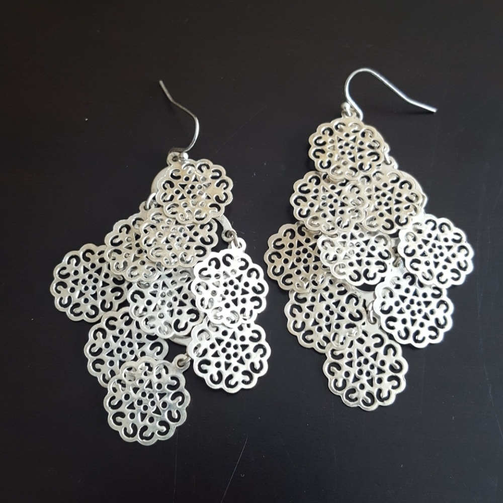 Silver Earrings - Fashion Jewelry