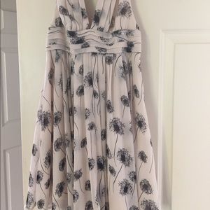 Summer halter Dress with open back