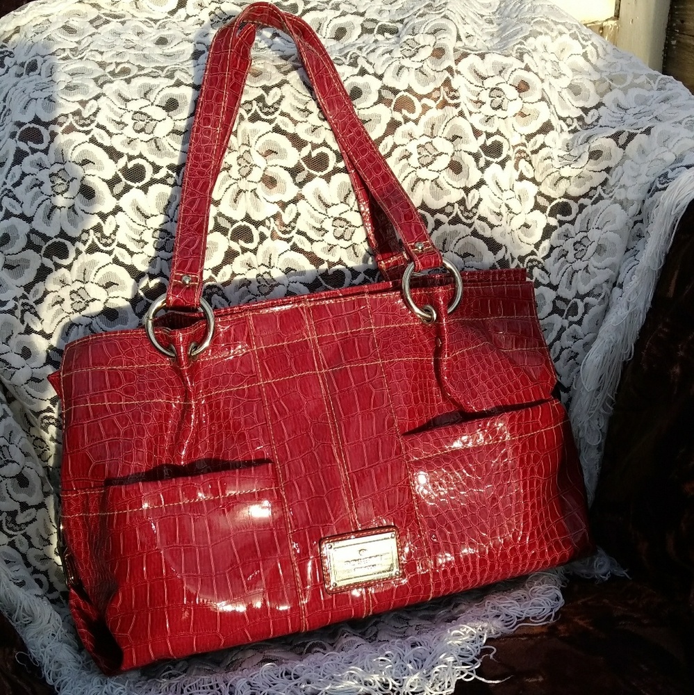 Summertime Bright Red Rosetti Purse!!