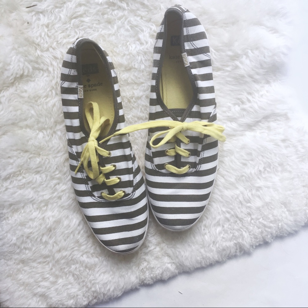 Keds for Kate Spade striped sneakers