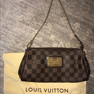 Louis Vuitton Clutch Eva Damier print