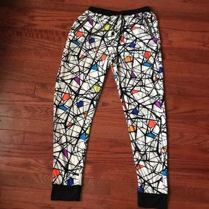 Super soft multicolored joggers