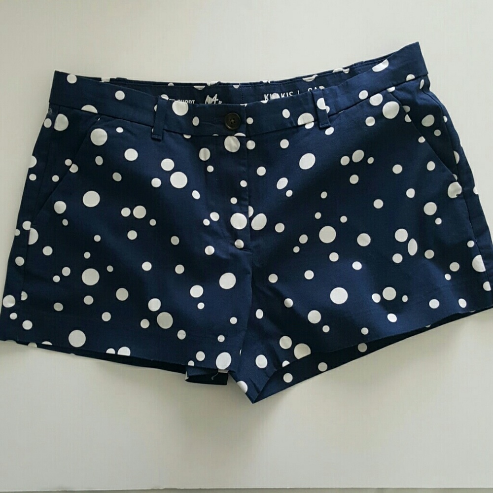 Gap  Navy & white Dost shorts new