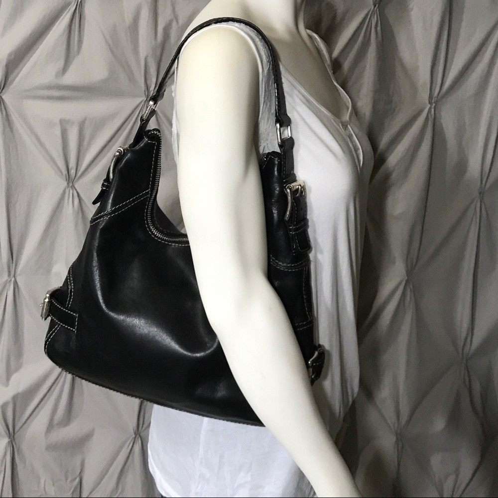 🌀Vintage Michael Kors Brookville Leather Hobo