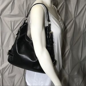 🌀Vintage Michael Kors Brookville Leather Hobo