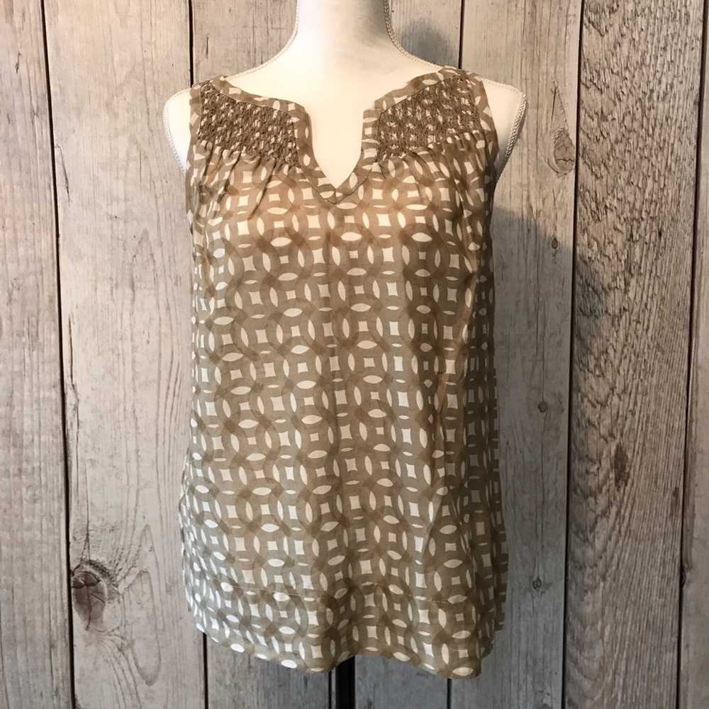 Sleeveless summery top by Isaac Mizrahi.