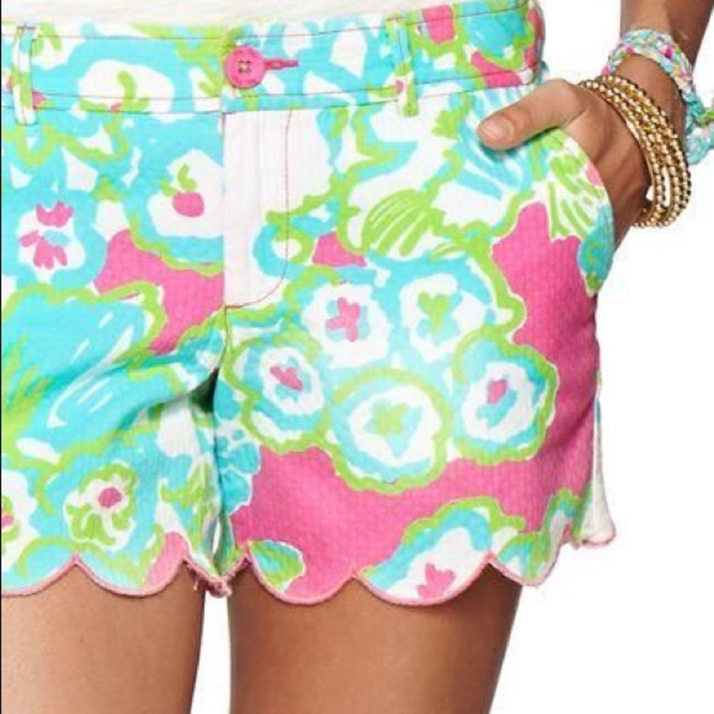 Lilly Pulitzer PB Pink A Delicacy Buttercup Short