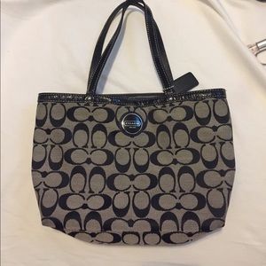 Authentic Coach Mini Tote. 11x7 inches