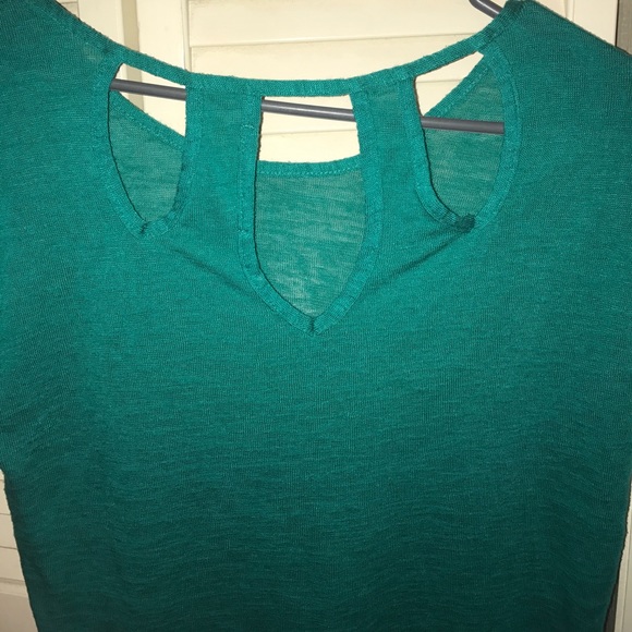 Dark Green Top - Picture 2 of 2