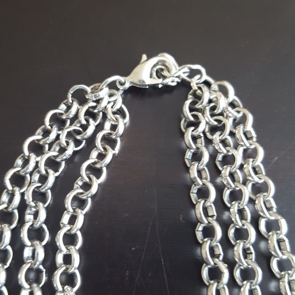 Turquoise and Silver Necklace - Fashion Jewelry - Picture 3 of 3