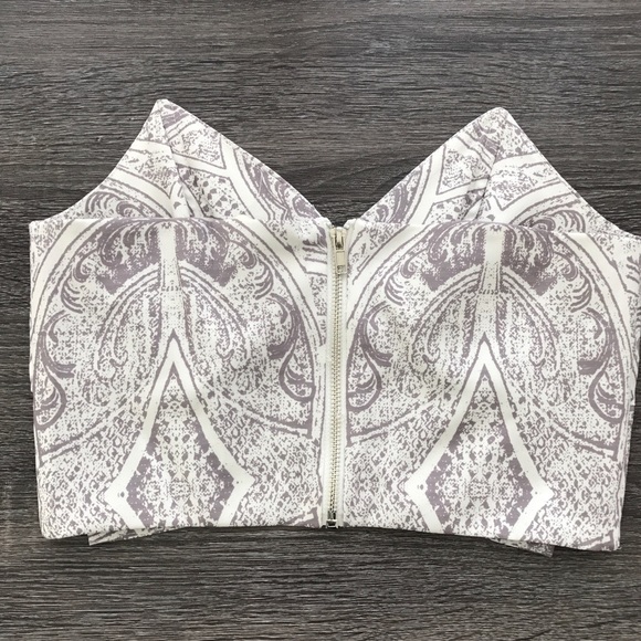 Tribal Print Bralette Top - Picture 3 of 7