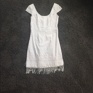 Lilly Pulitzer White Lace Dress