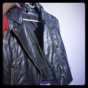 H&m leather  jacket
